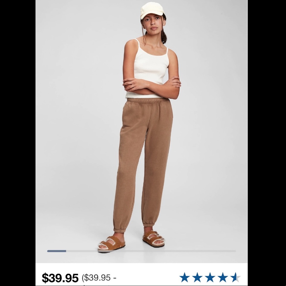 GAP Camel Sweatpants - BRAND NEW